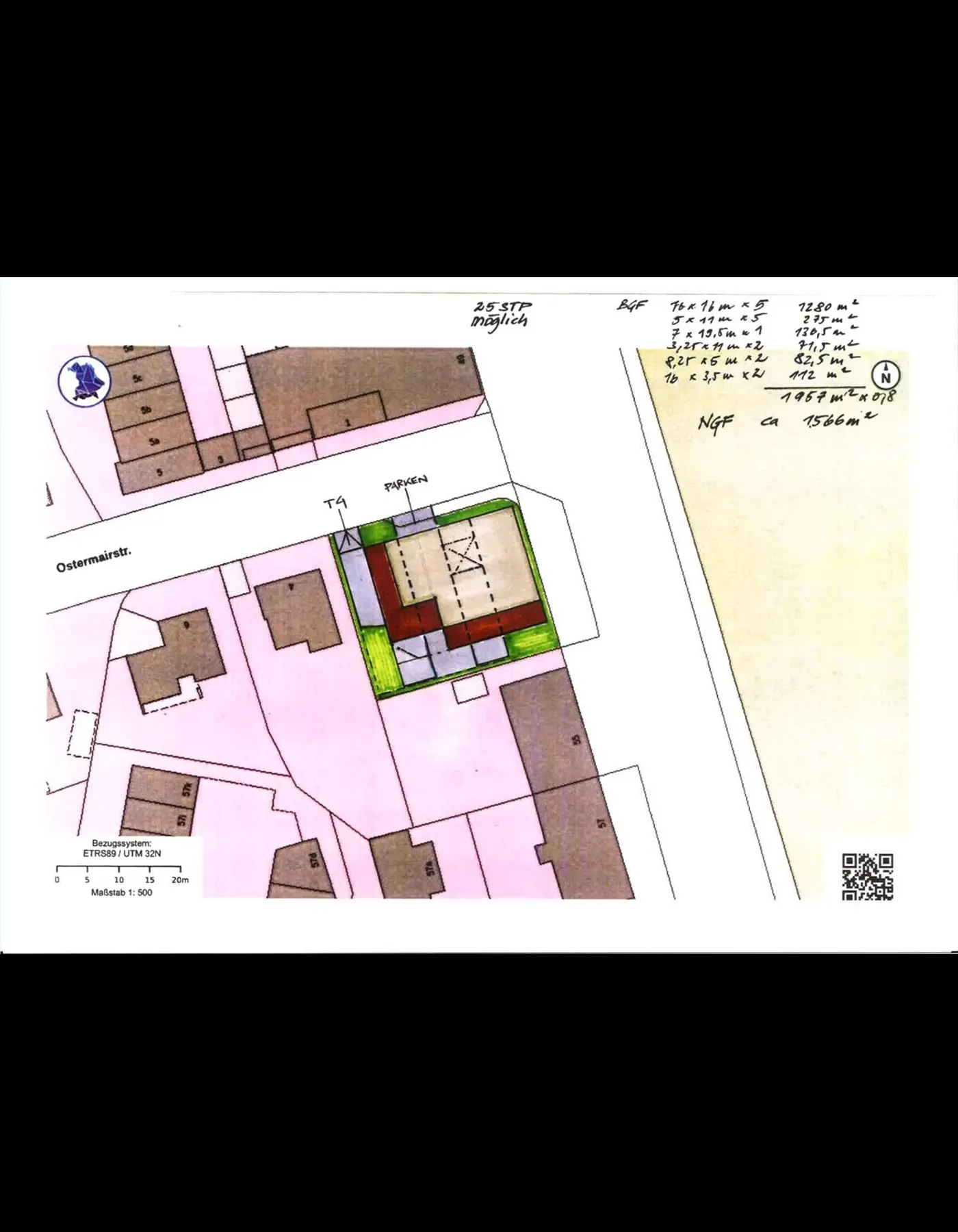 Bebauungsvorschlag Architekt