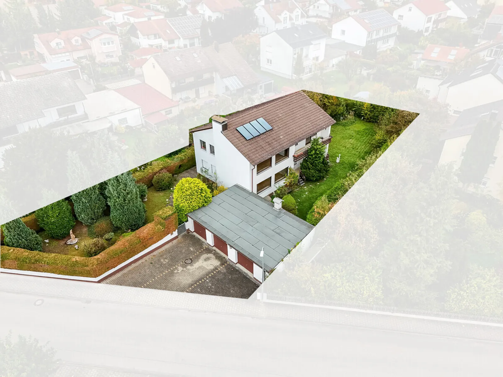 Doppelhaus oder Einfamilienhaus? 559 m² großes Baugrundstück mit Altbestand in Spitalhof! - Bild 3