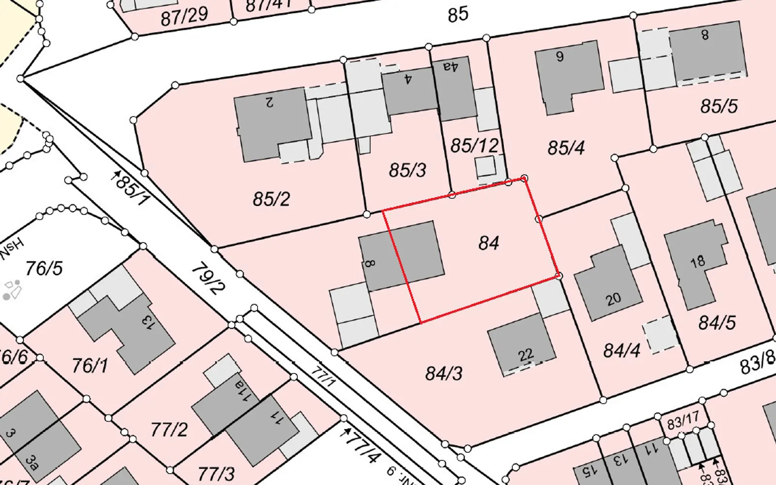 Doppelhaus oder Einfamilienhaus? 559 m² großes Baugrundstück mit Altbestand in Spitalhof! - Bild 2