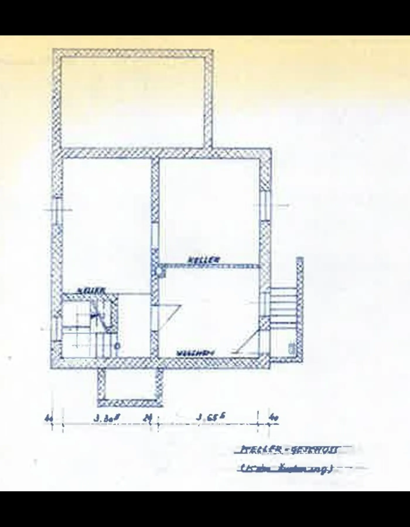 Grundriss UG