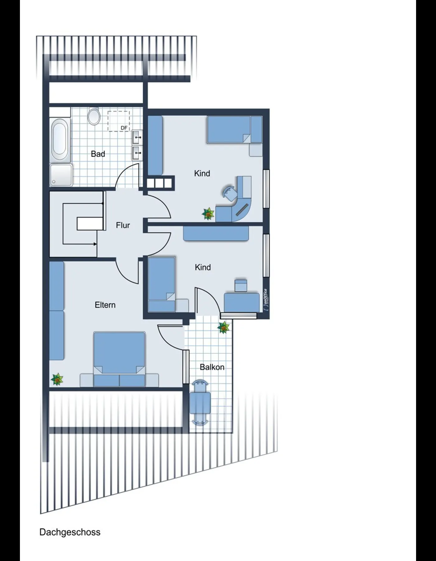 Grundriss Dachgeschoss