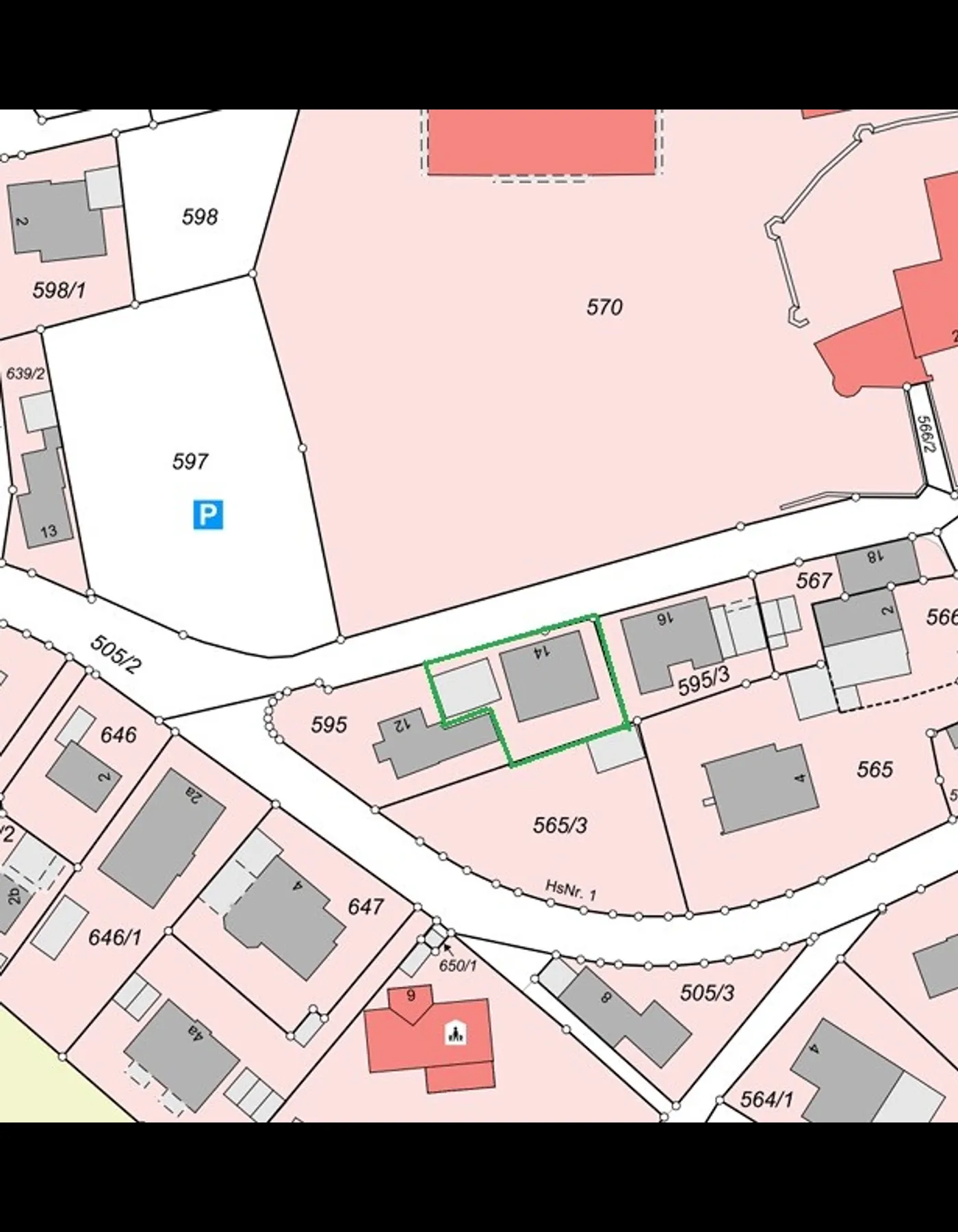 Lageplan EFH