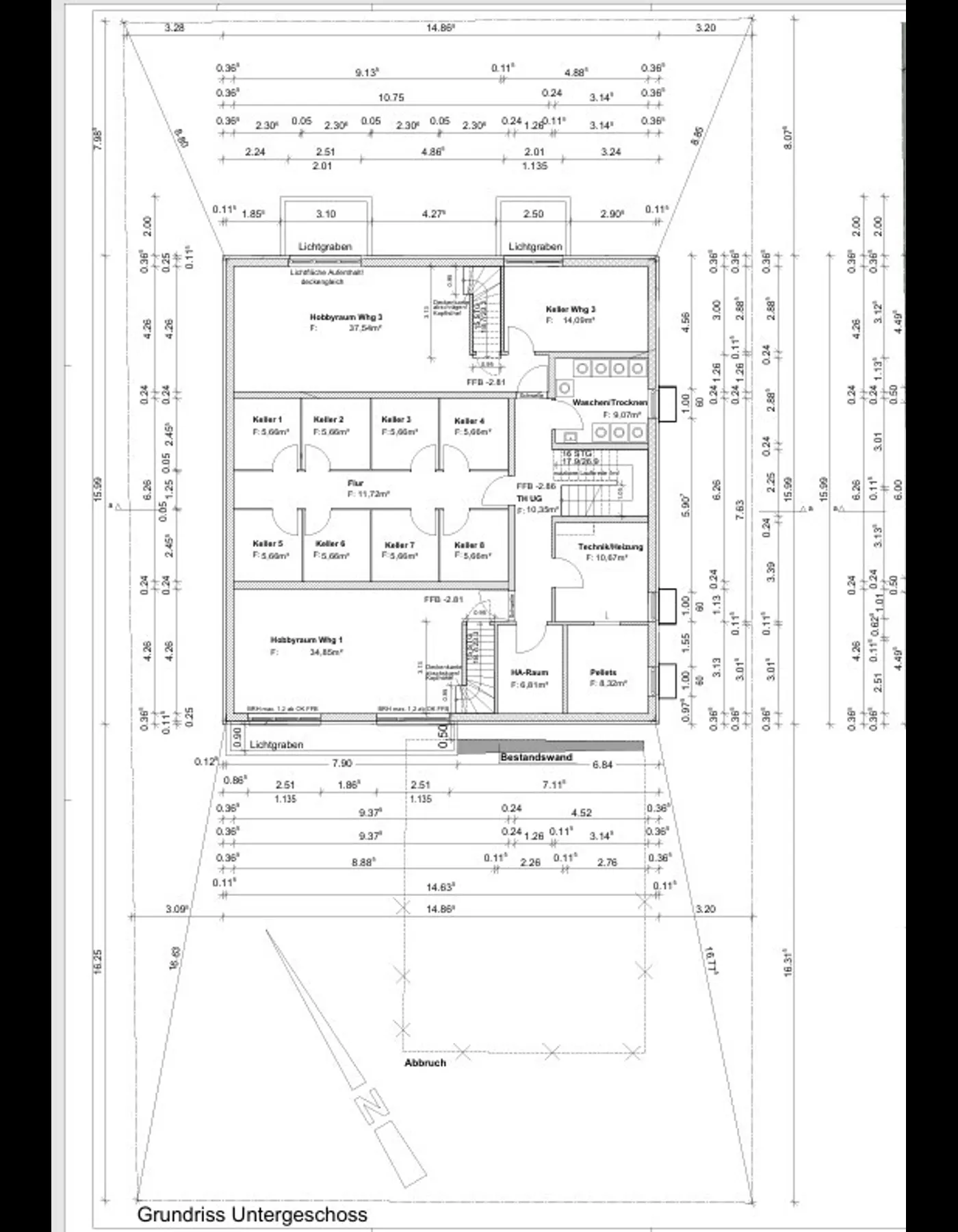 Grundriss UG